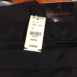 New Brooks Brothers navy pants. 38/30. Never worn